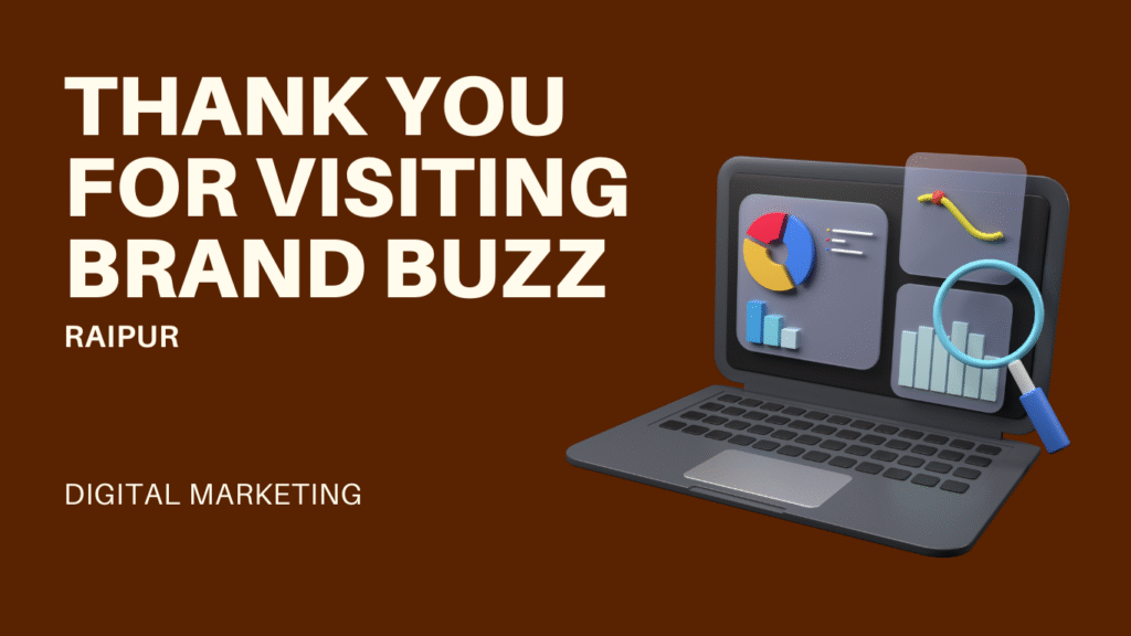 Digital Marketing Agency in Raipur thank you